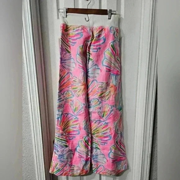 Lilly Pulitzer Linen Beach Pant - Picture 5 of 8